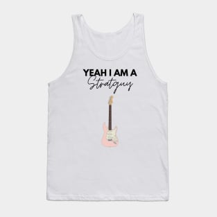 Yeah I Am A Stratguy Light Theme Tank Top